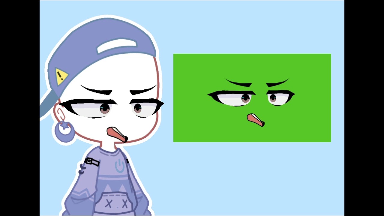 Trying out Gacha green screen