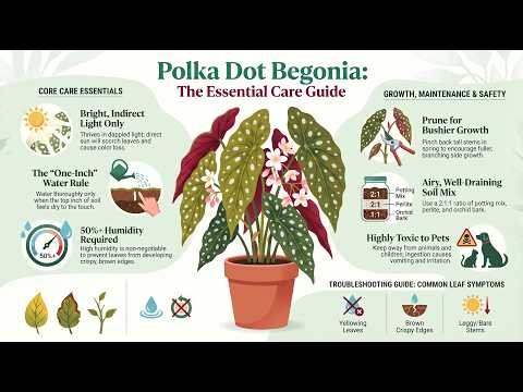 Complete Polka Dot Begonia Care Guide