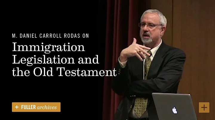 M. Daniel Carroll Rodas on Immigration Legislation...