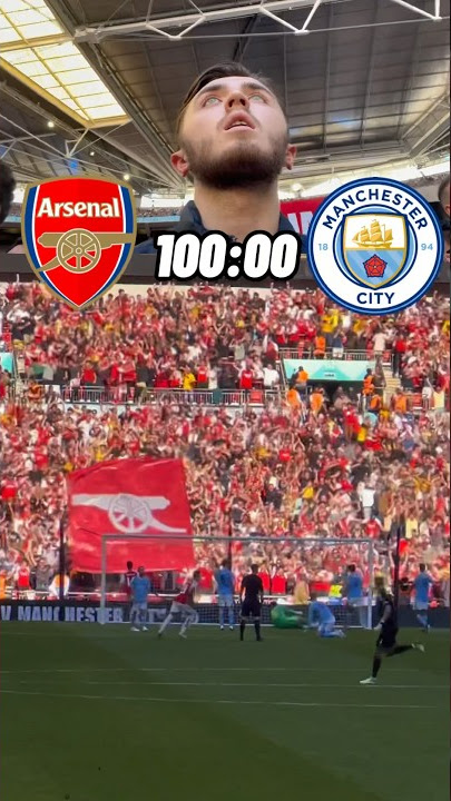 TROSSARD’S 100TH MINUTE EQUALISER! *ARSENAL LIMBS* vs Man City