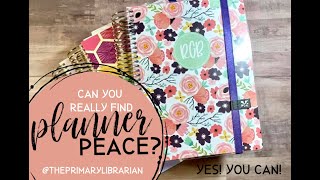 Is there Planner Peace? Have I found it?