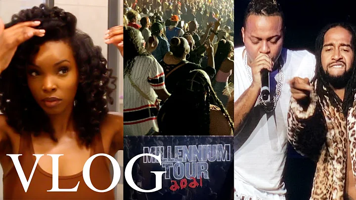 VLOG | THE MILLENNIUM TOUR 2021 + FULL GRWM