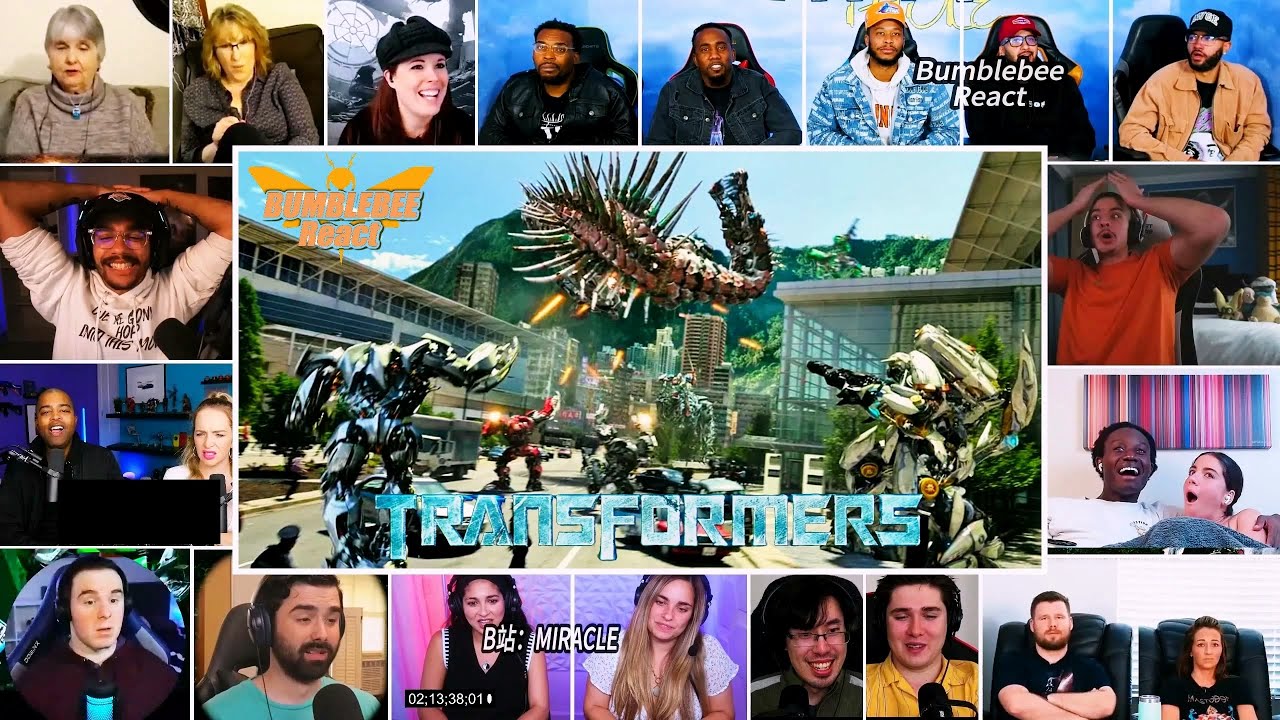 Dinobots Join The Fight | Transformers: Age of Extinction (2014) reaction mashup