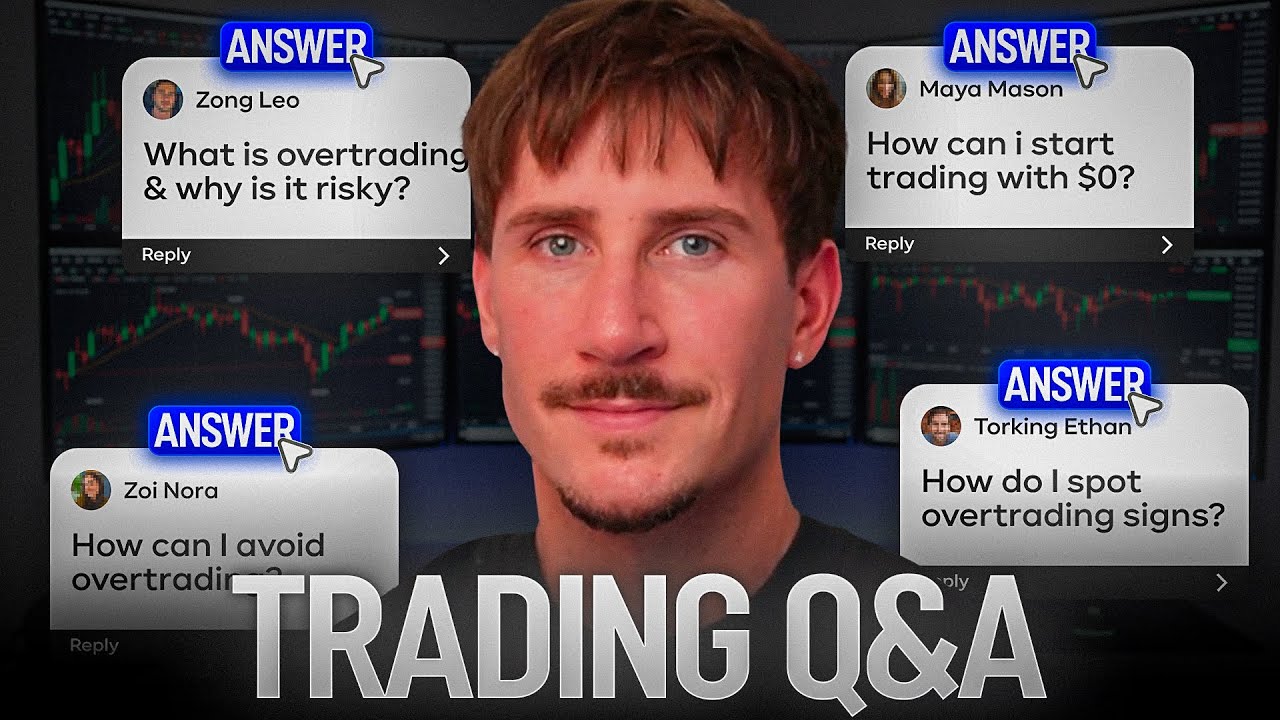 How to Stop Over Trading (Don't be a Statistic) Trading Q&A