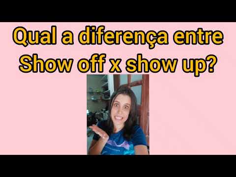 Vídeo: Diferença Entre Show E Show