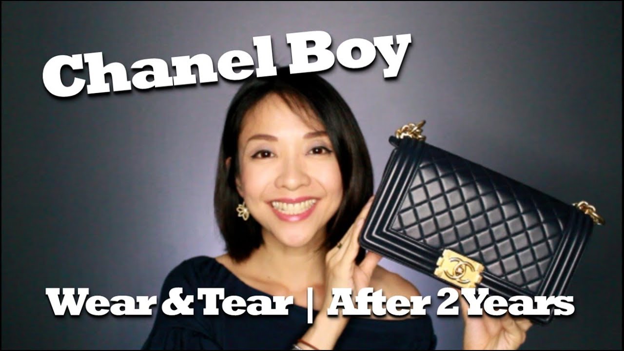 Chanel Boy Wear & Tear Update 2 years later! Kat L YouTube