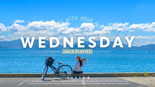𝗪𝗘𝗗𝗡𝗘𝗦𝗗𝗔𝗬 𝗝𝗔𝗭𝗭 𝗟𝗜𝗩𝗘 | Relaxed Wednesday by the open sea, with cool summer jazz…🌊 | #NoAImusic