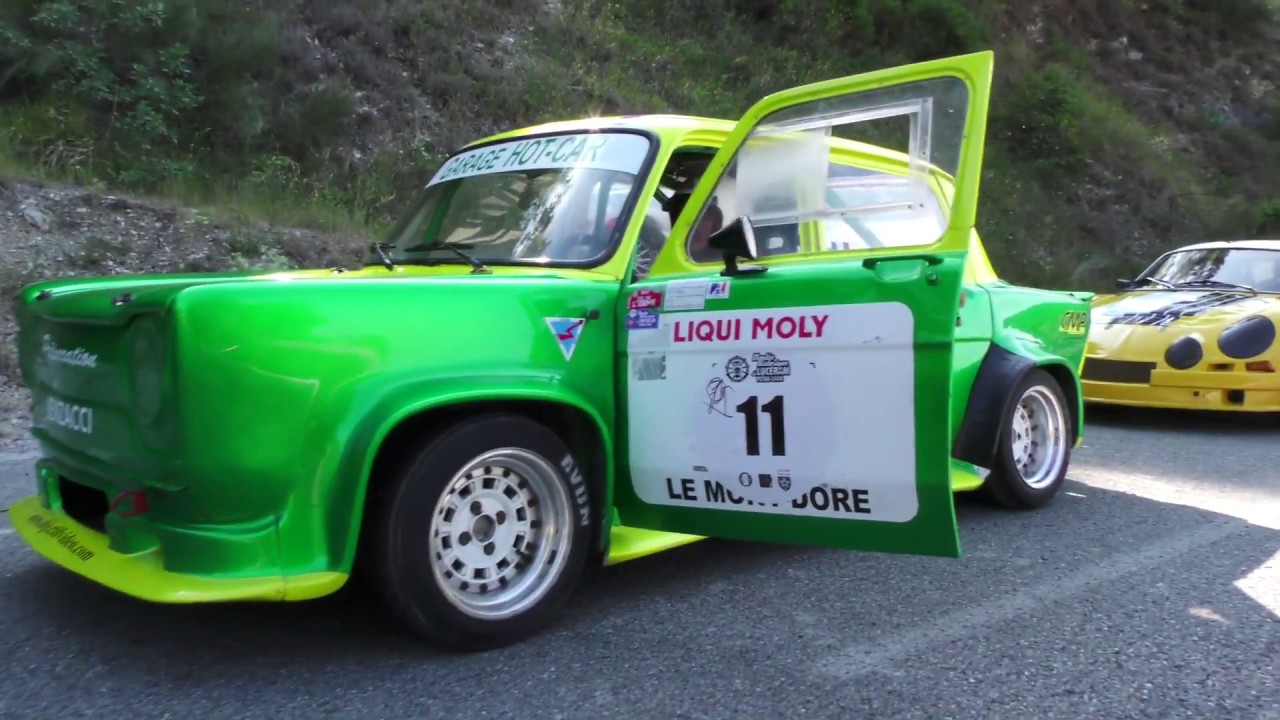 Simca Competition à la 17ème Montée Historique de Luceram