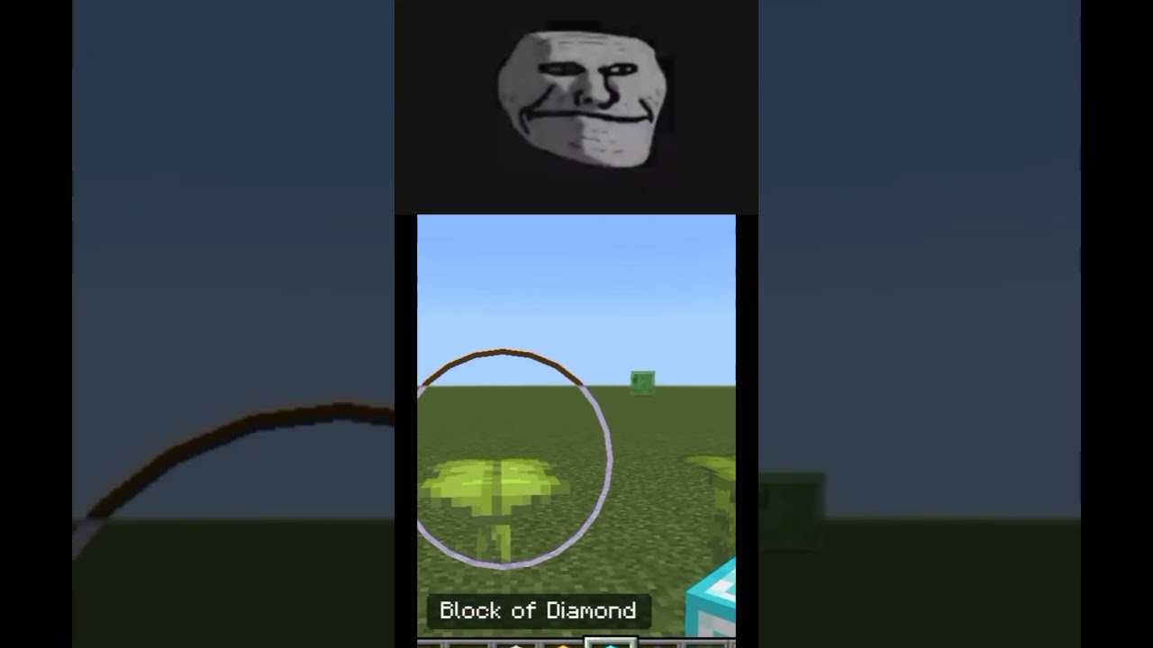 Minecraft troll face edit 👿👿 