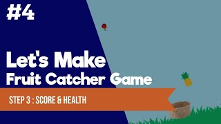[Part 4] How to Add Score & Health Gdevelop