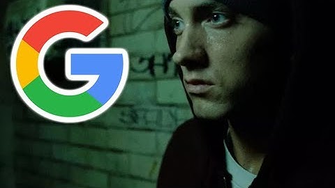 EMINEM - Lose Yourself but every word is a google image