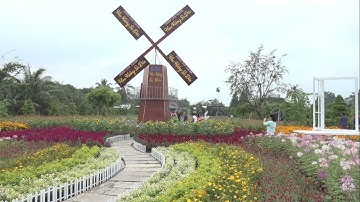 KHU DU LỊCH HOA KIỂNG SA ĐÉC- - ĐIỂM ĐẾN HẤP DẪN / THE GARDEN AREA HUNDREDS TO VIETNAM