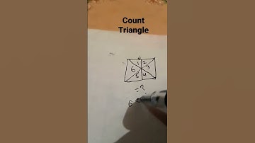 count triangles #short #shorts #ashortaday #yutubeshorts #reasoning #triangle #puzzle #studywithme