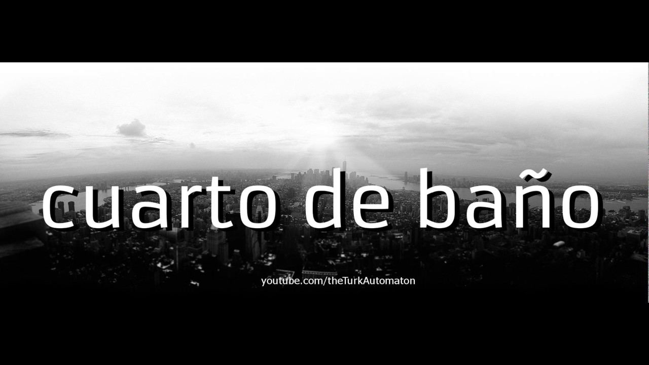 How To Pronounce Cuarto In Spanish YouTube