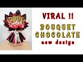 VIRAL!! Bouquet chocolate design terbaru ll ala cucuk sanggul melayu klasik