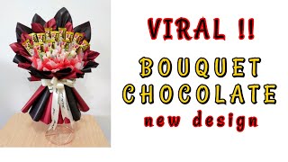 VIRAL!! Bouquet chocolate design terbaru ll ala cucuk sanggul melayu klasik