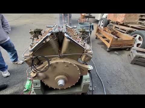 SCRIPPS 302 ENGINE RUNNING VIDEO
