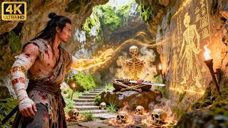 Pemuda tak berlengan dibuang ke lembah, dapat manual bela diri dan gulung sepuluh grandmaster！