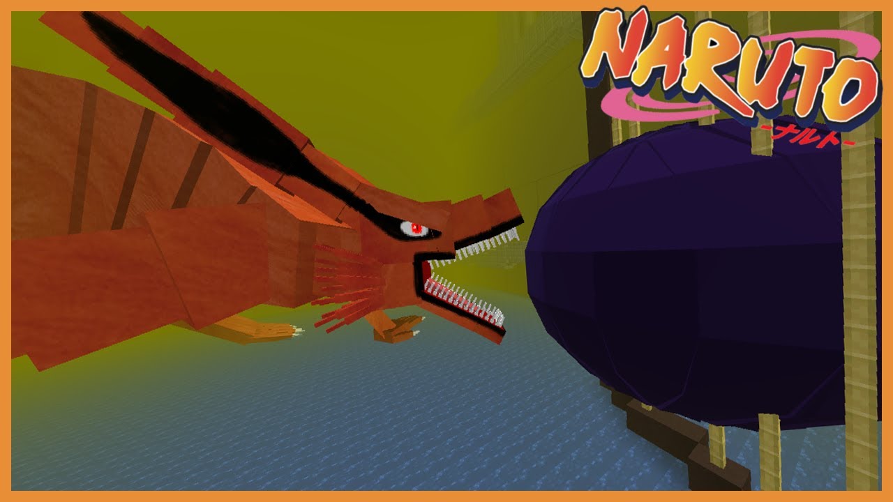 TAMING THE NINE TAILS KURAMA & NARUTO IS JUST STRONGER! Minecraft