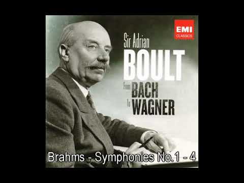 Brahms - Symphonies No.1-4, Sir Adrian Boult, LPO,LSO