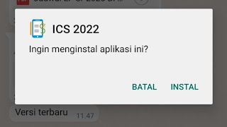 CARA INSTAL APLIKASI ICS 2022 VERSI 4.0.4 | DOWNLOAD APLIKASI ICS DI DISKRIPSI screenshot 5