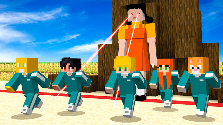 Sobrevivi a Todos os Jogos do Round 6 no Minecraft!