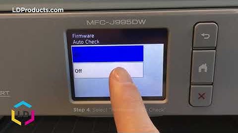 How to Turn Off Brother Firmware Updates