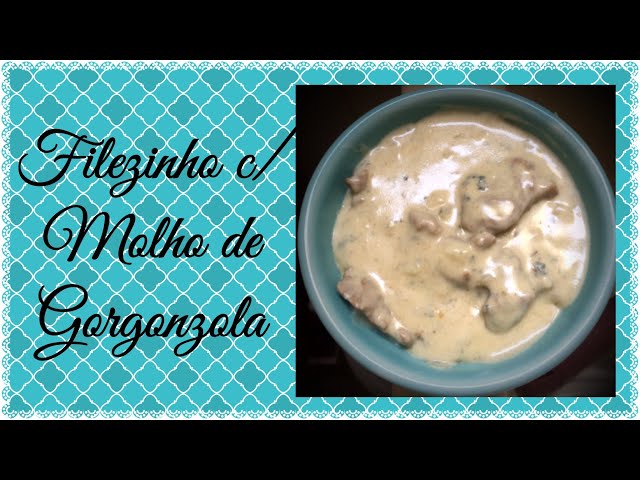 Filé ao molho gorgonzola - Territórios Gastronômicos