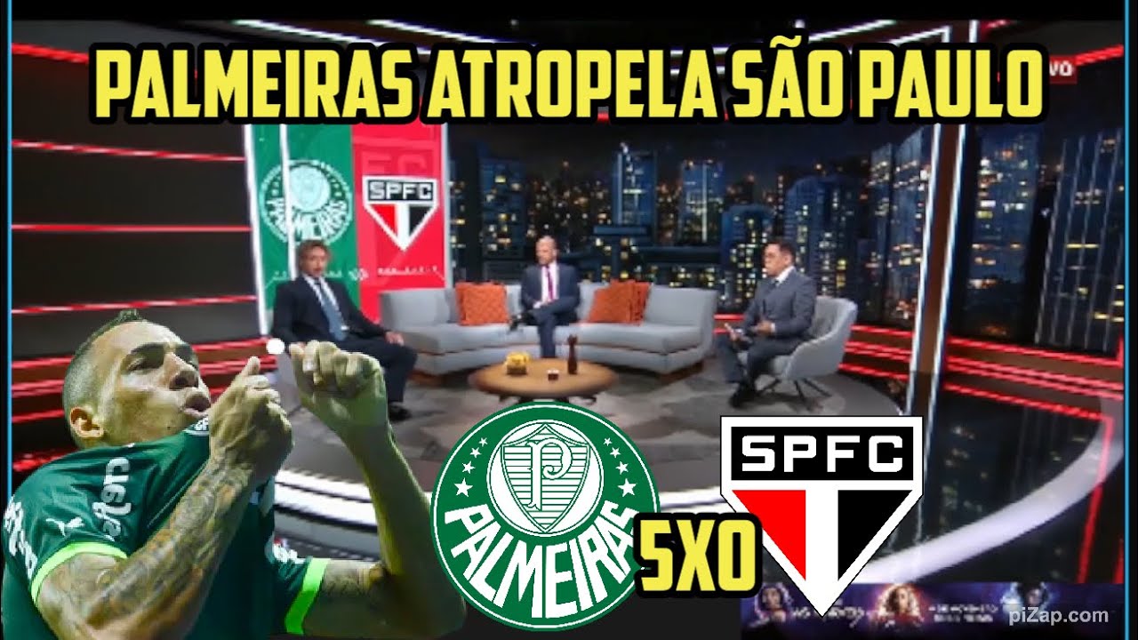 Virou! Palmeiras atropela o São Paulo, reverte placar e leva o