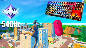 SteelSeries Apex Pro TKL ASMR 😴 Fortnite OG Ranked Reload 🏆Satisfying Keyboard Fortnite 540 FPS 4K