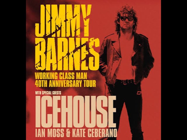 Jimmy Barnes "Working Class Man 40th ANNIVERSARY TOUR" - Shutting Down Our Town. Mt Duneed 22/11/25