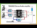 Stereo Audio amplifier Using Tda2822