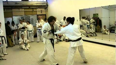 Karate Kyokushin Black Belt Testing