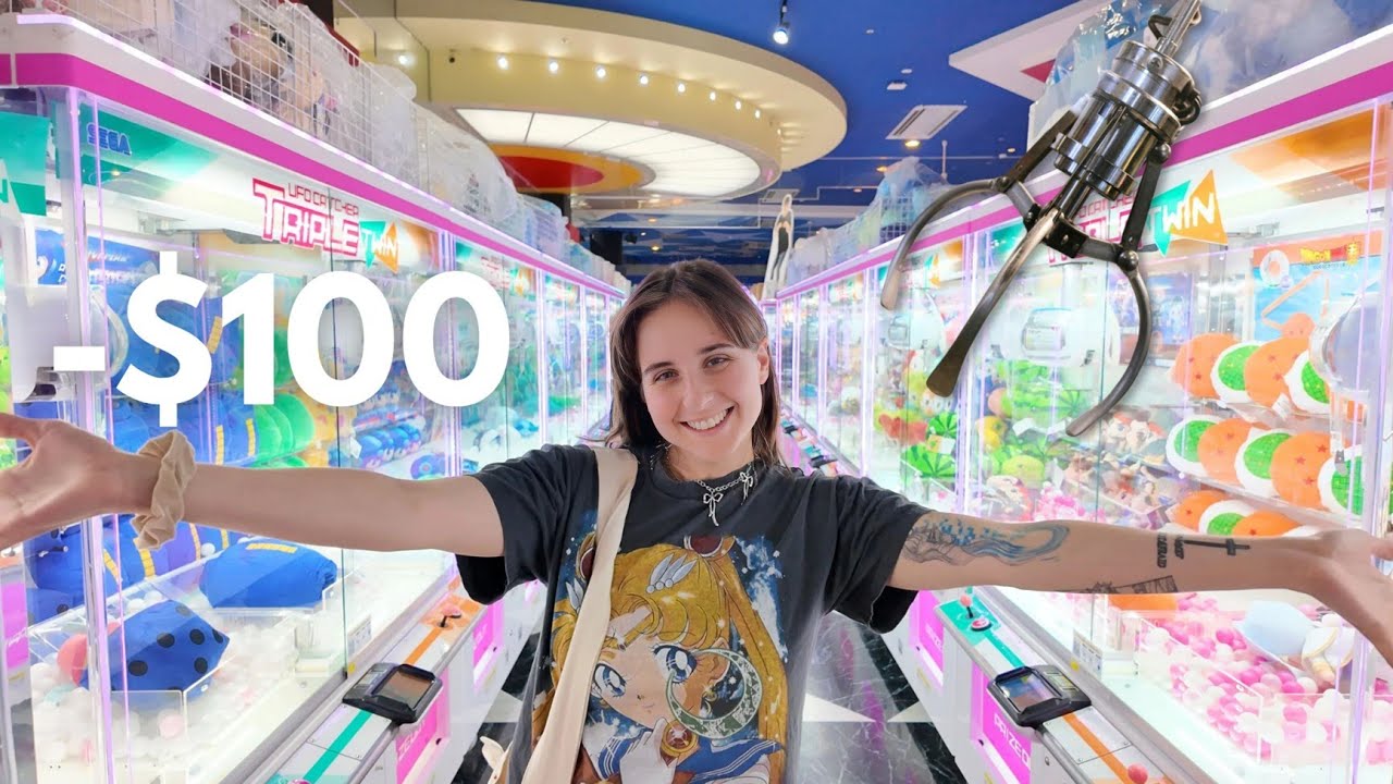 I tried to beat every claw machine!