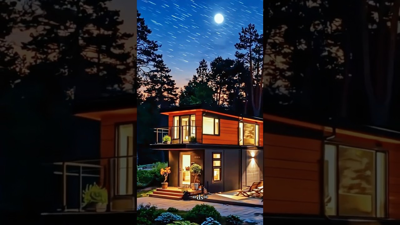 This container turned into a house!