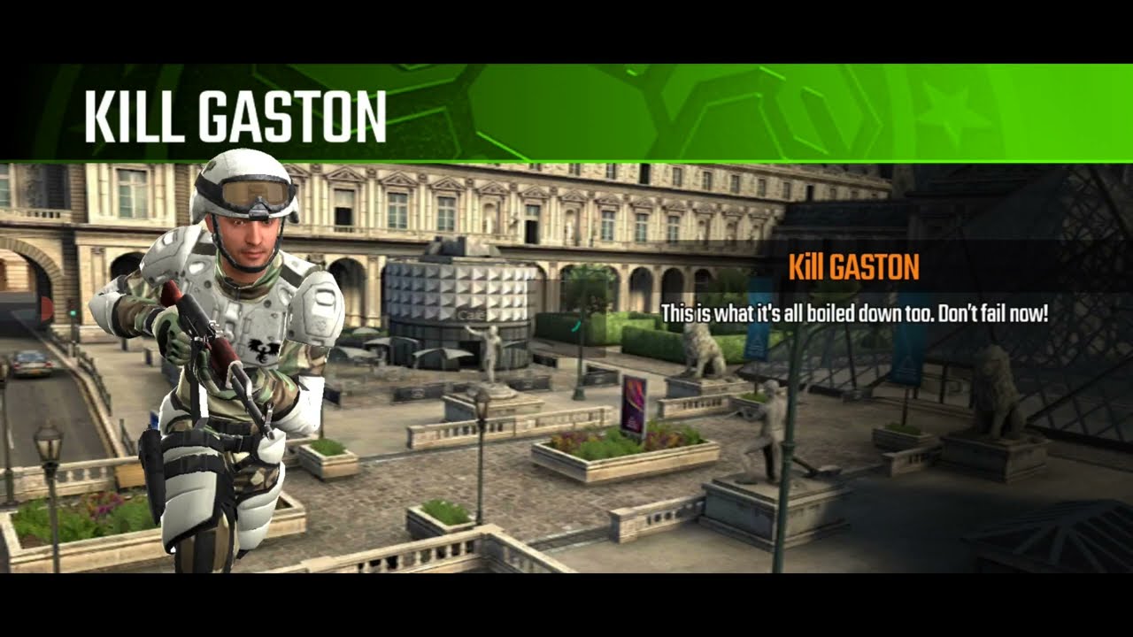 KILL GASTON| SNIPER STRIKE| android game 2023