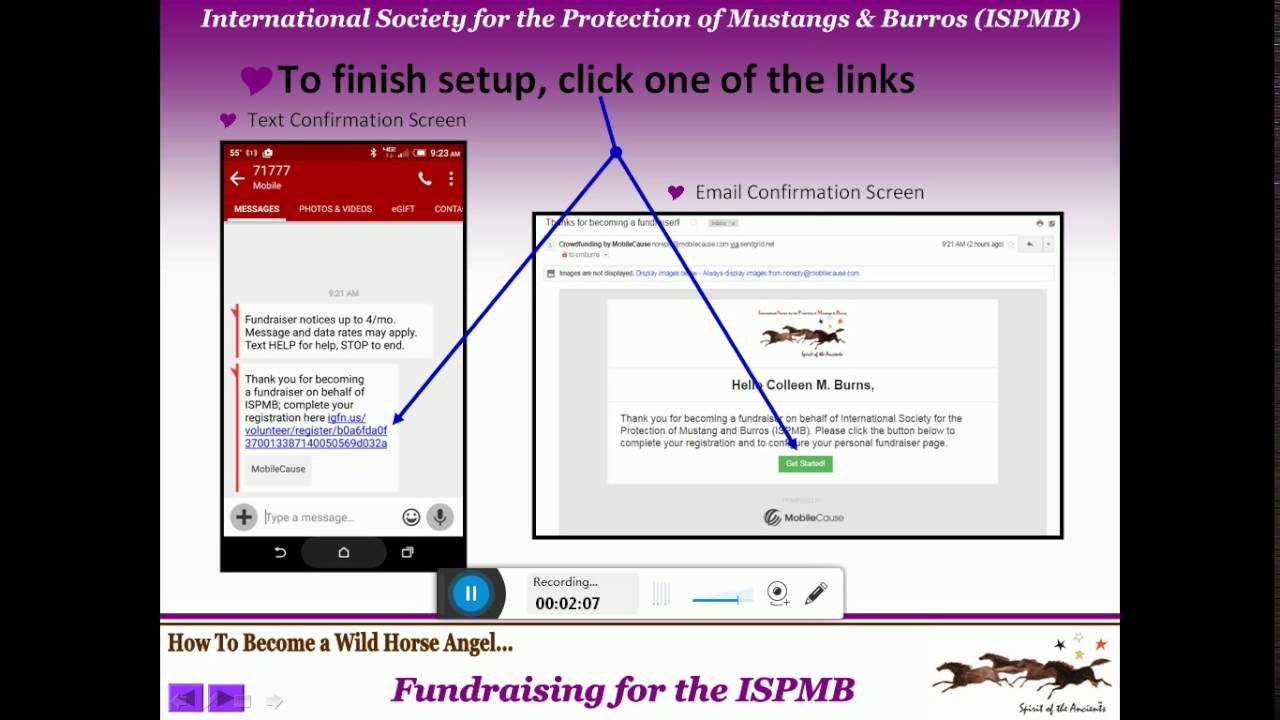 ISPMB Fundraising Tutorial