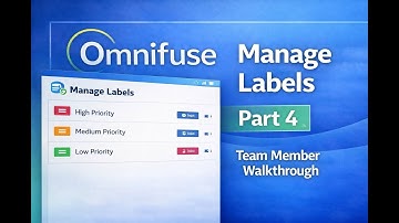 How Team Members Use Labels in Omnifuse | Manage Labels (Part 4)