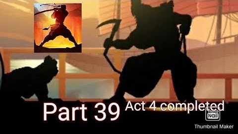 Shadow fight 2 Gameplay Walkthrough Part 39- Act 4 Wasp.