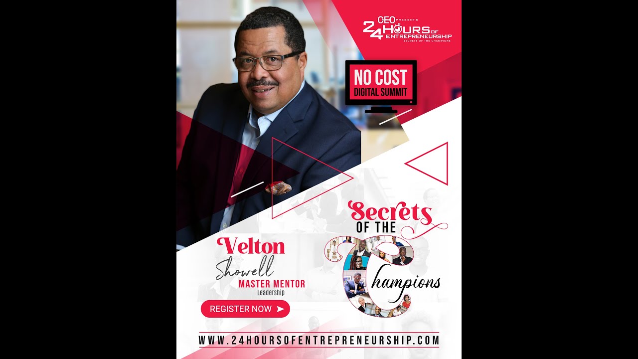 Velton Showell 24 Hours of Entrepreneurship