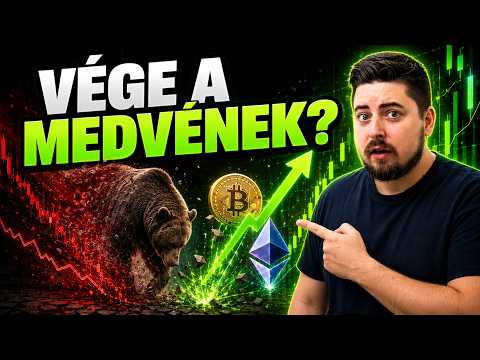 VÉGE A MEDVÉNEK? Brutális zöld hullám a kriptopiacon! - ne dőlj be ennek! | XRP 45% ROBBANÁS!