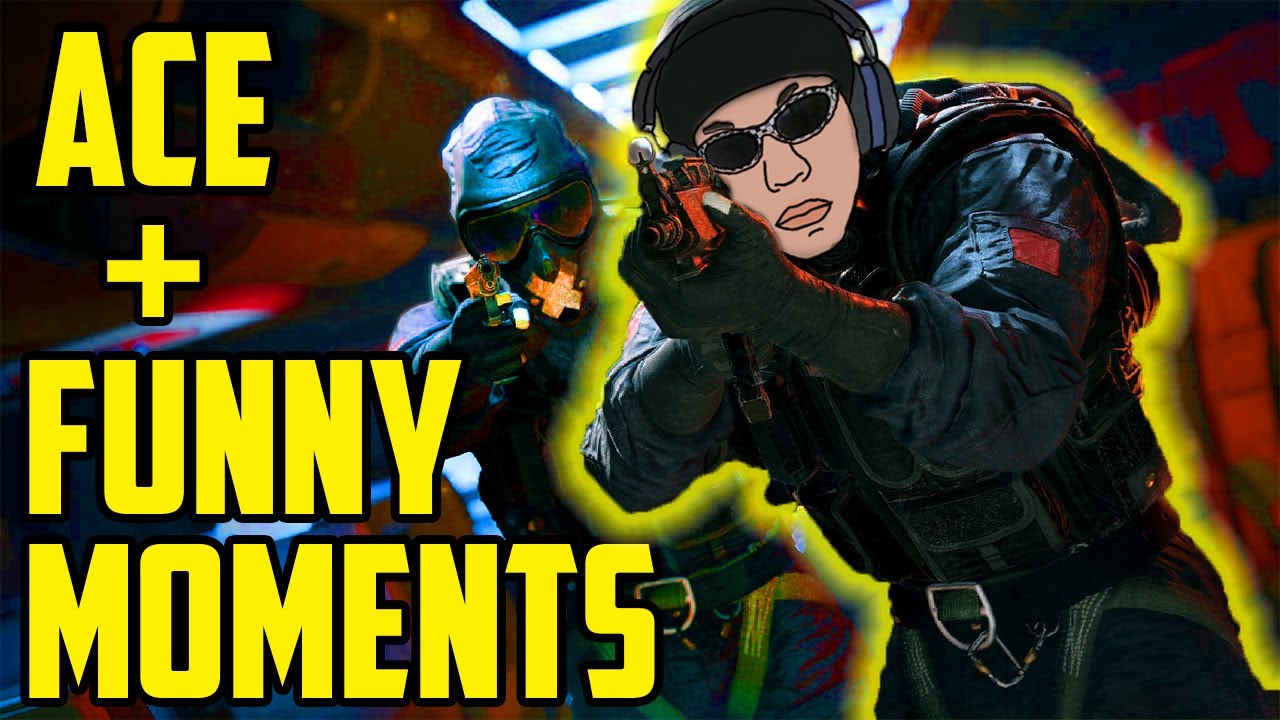 Rainbow Six Siege - CLUTCH ACE!!!, FUNNY MOMENTS AND HOSTAGE SNIPING ...