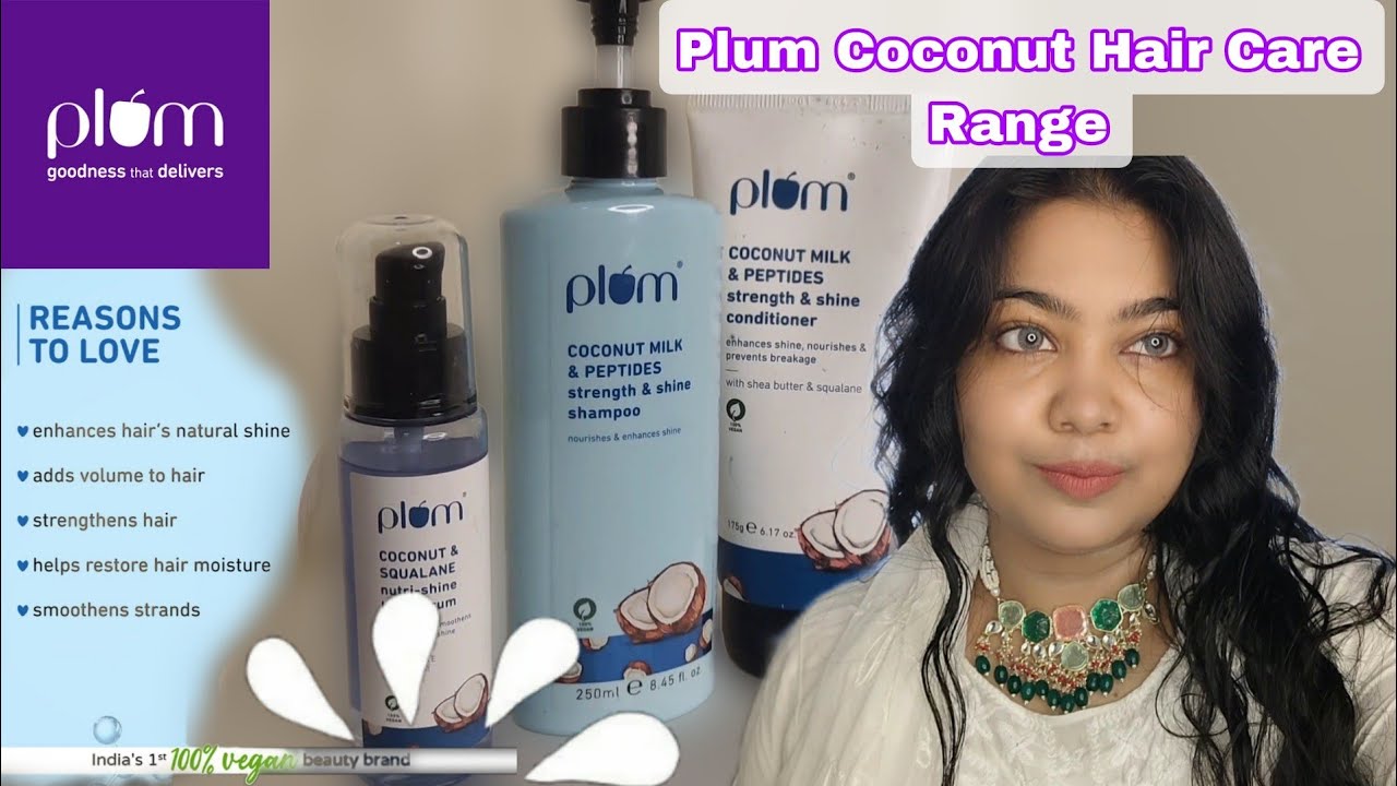 1Brand Hair CareWithout Heat Curls Plum Coconut Hair Care Range