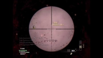 MW3: INSANE 5 Man Feed w/ Barrett .50 Cal on Hardhat!