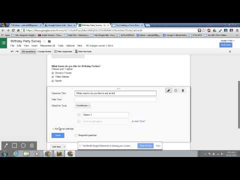 Checkbox Form Questions