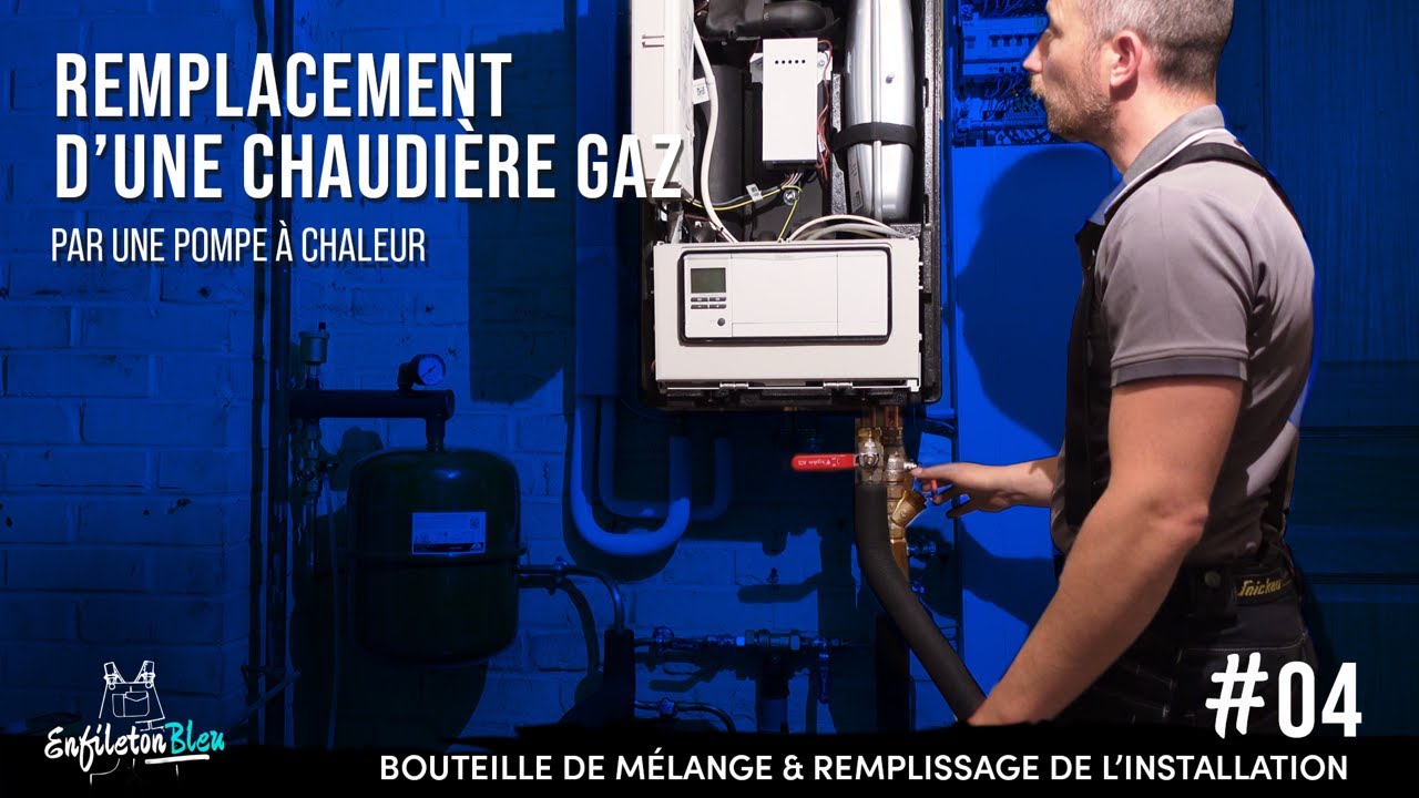 Remplacement chaudière gaz par une Pompe a Chaleur EP4 YouTube — free download