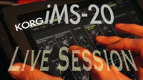 KORG iMS-20 Live Session by Mee Zanook