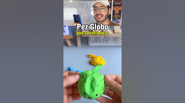 Pez Globo que se infla solo - Experimento Casero