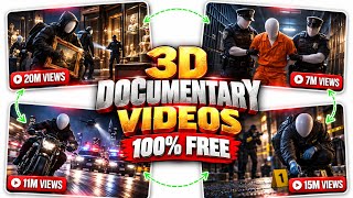 How To Create Viral 3D Documentary Videos| 100% FREE With AI