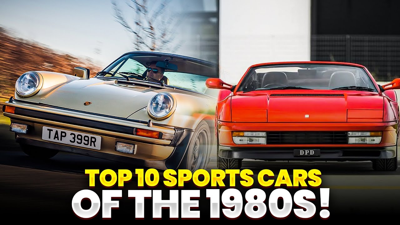 Nine Of The Best Sports Cars Of The 1980s